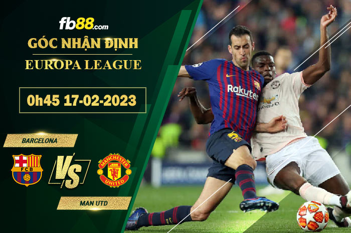 Fb88 soi kèo trận đấu Barcelona vs Man Utd