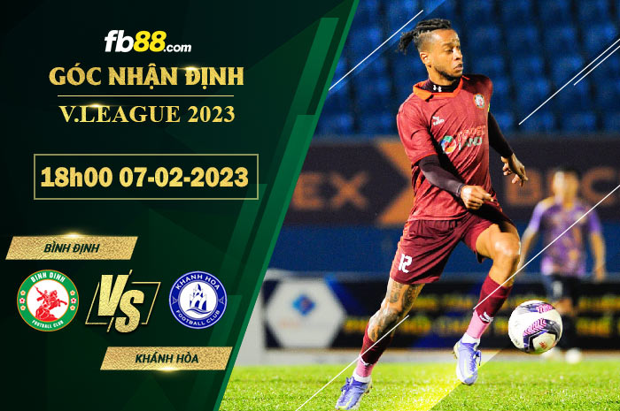 Fb88 soi kèo trận đấu Bình Định vs Khánh Hòa