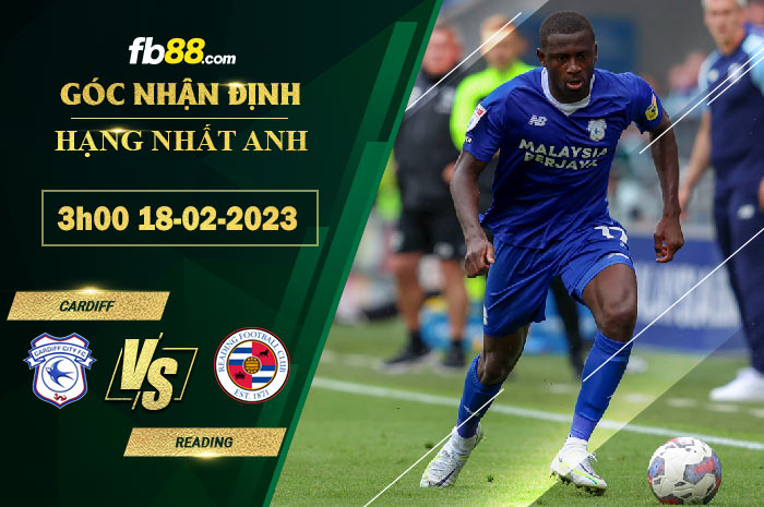 Fb88 soi kèo trận đấu Cardiff vs Reading