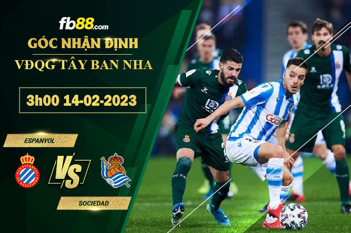 Fb88 soi kèo trận đấu Espanyol vs Sociedad