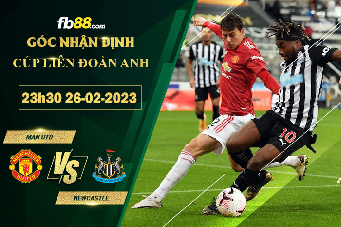 Fb88 soi kèo trận đấu Man Utd vs Newcastle