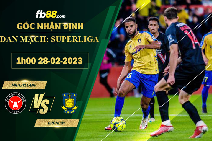 Fb88 soi kèo trận đấu Midtjylland vs Brondby