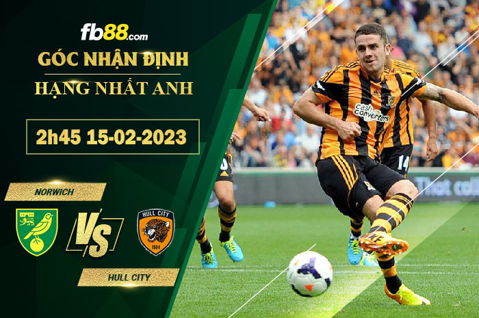 Fb88 soi kèo trận đấu Norwich vs Hull City