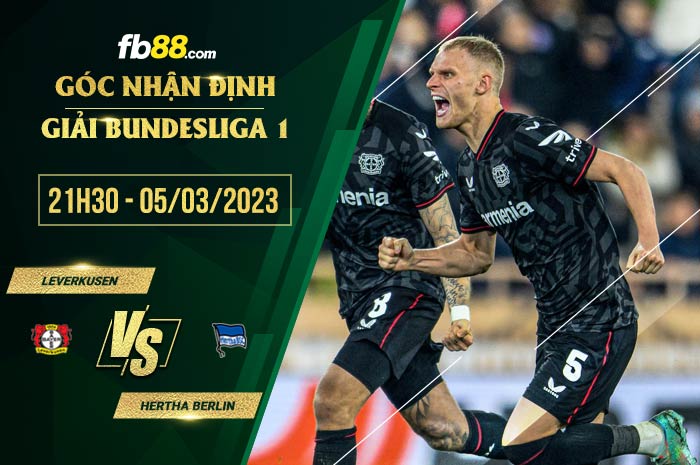 fb88-chi tiết kèo trận đấu Leverkusen vs Hertha Berlin