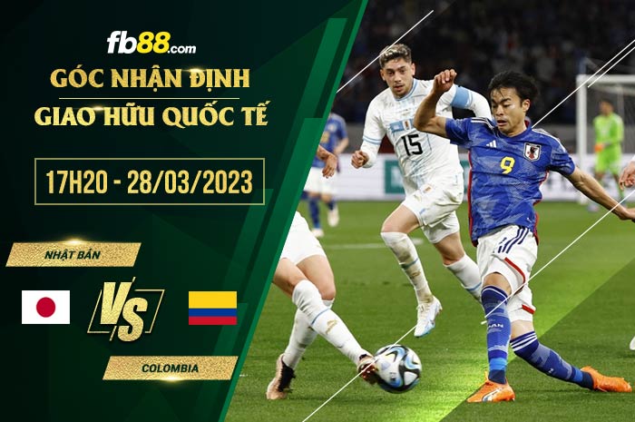 fb88-soi kèo Nhật Bản vs Colombia