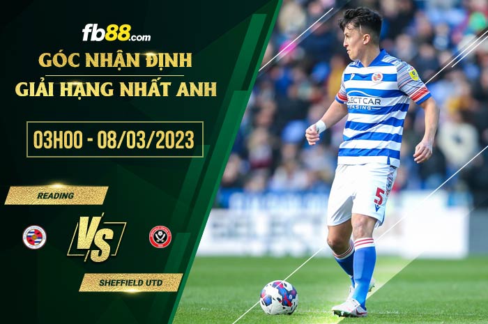 fb88-soi kèo Reading vs Sheffield Utd