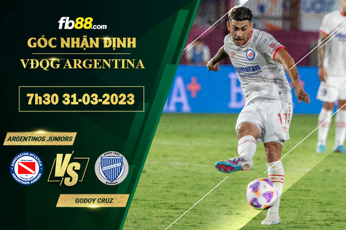 Fb88 soi kèo trận đấu Argentinos Juniors vs Godoy Cruz