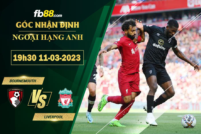 Fb88 soi kèo trận đấu Bournemouth vs Liverpool