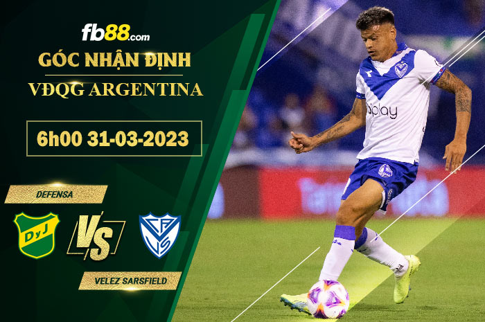 Fb88 soi kèo trận đấu Defensa vs Velez Sarsfield