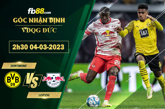 Fb88 soi kèo trận đấu Dortmund vs Leipzig