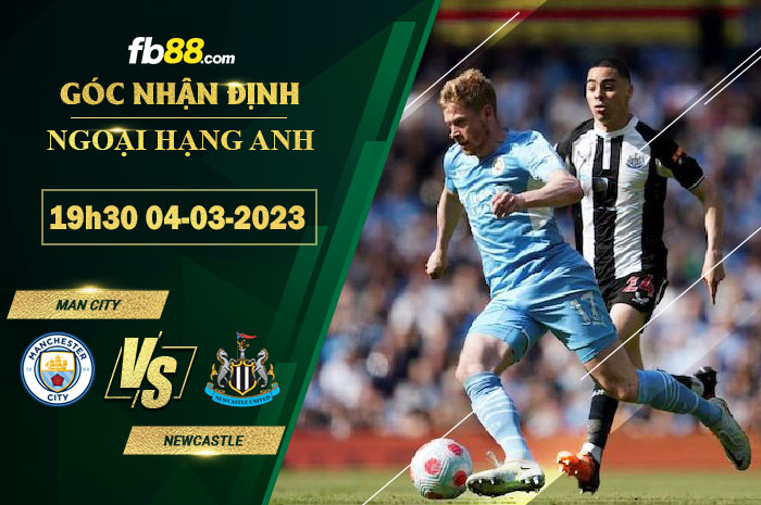 Fb88 soi kèo trận đấu Man City vs Newcastle