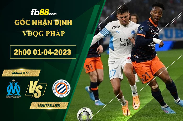 Fb88 soi kèo trận đấu Marseille vs Montpellier