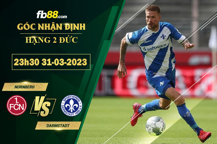 Fb88 soi kèo trận đấu Nurnberg vs Darmstadt