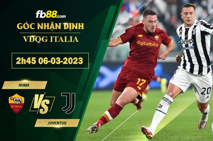 Fb88 soi kèo trận đấu Roma vs Juventus