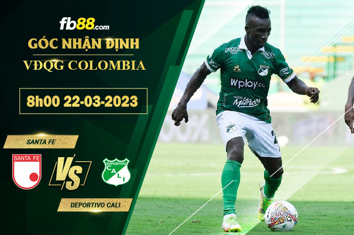 Fb88 soi kèo trận đấu Santa Fe vs Deportivo Cali