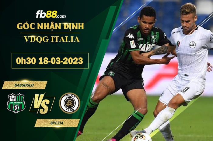 Fb88 soi kèo trận đấu Sassuolo vs Spezia