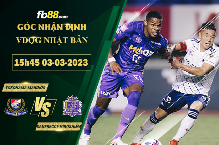 Fb88 soi kèo trận đấu Yokohama Marinos vs Sanfrecce Hiroshima