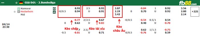 fb88-bảng kèo trận đấu Hannover vs Heidenheim