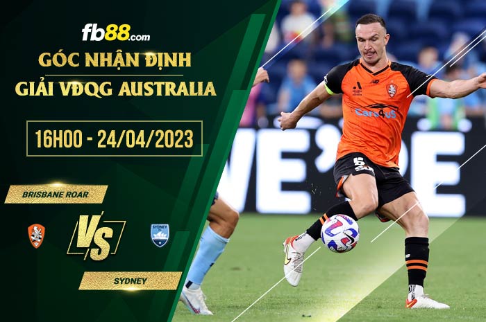 fb88-soi kèo Brisbane Roar vs Sydney