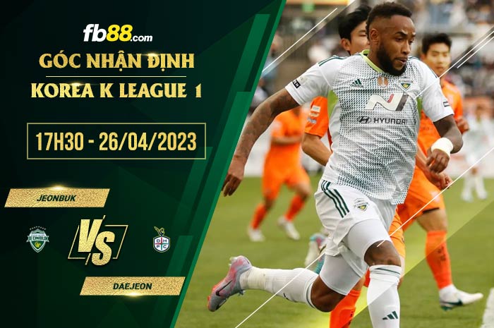 fb88-soi kèo Jeonbuk vs Daejeon