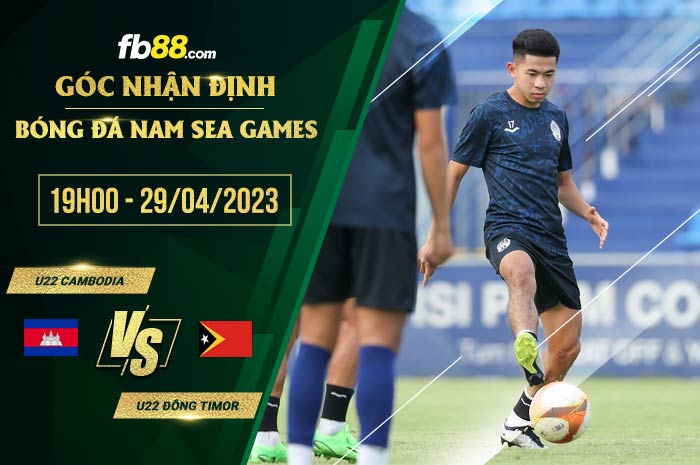 fb88-soi kèo U22 Cambodia vs U22 Đông Timor