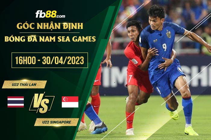 fb88-soi kèo U22 Thái Lan vs U22 Singapore