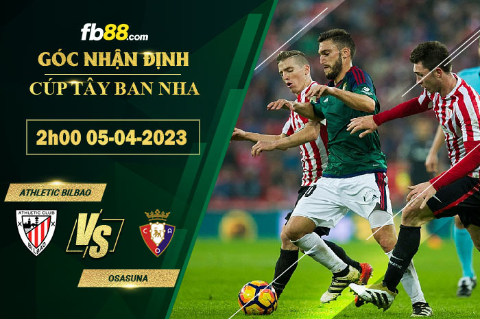 Fb88 soi kèo trận đấu Athletic Bilbao vs Osasuna