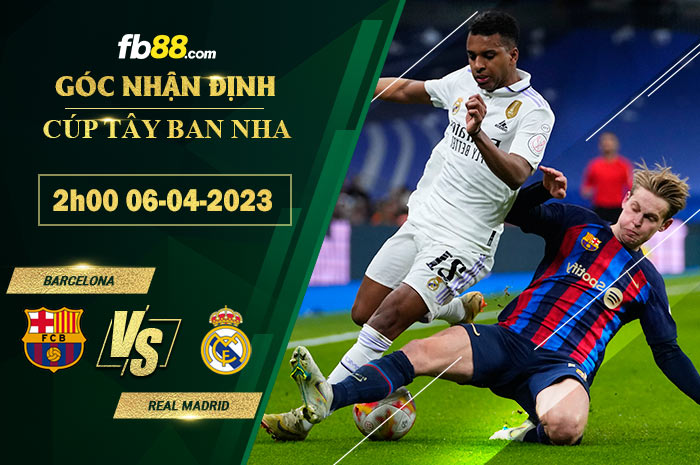 Fb88 soi kèo trận đấu Barcelona vs Real Madrid