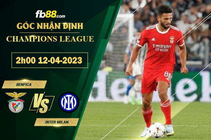 Fb88 soi kèo trận đấu Benfica vs Inter Milan