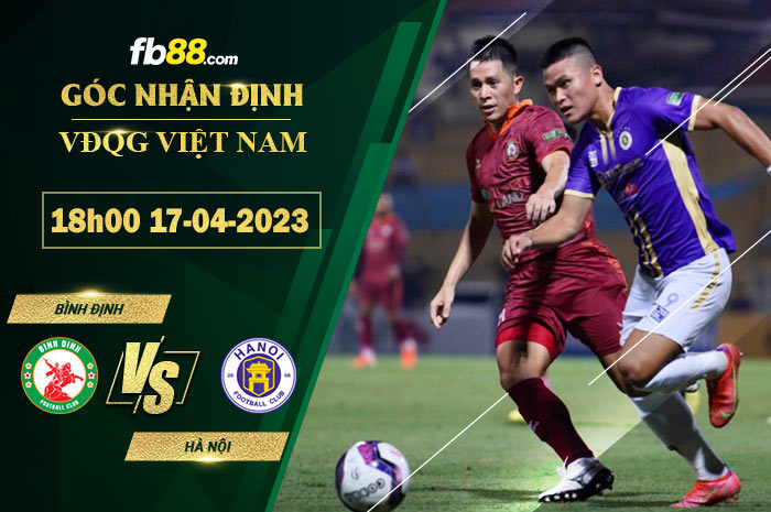 Fb88 soi kèo trận đấu Bình Định vs Hà Nội