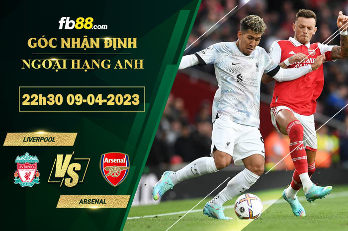 Fb88 soi kèo trận đấu Liverpool vs Arsenal