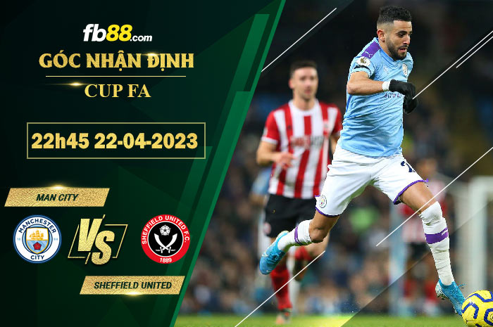 Fb88 soi kèo trận đấu Man City vs Sheffield United