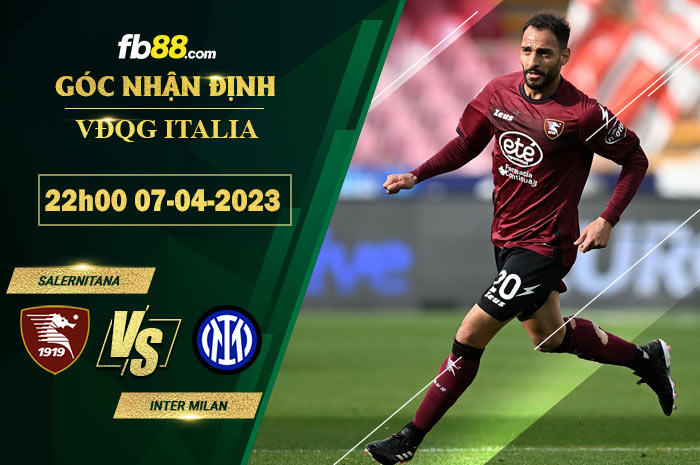 Fb88 soi kèo trận đấu Salernitana vs Inter Milan