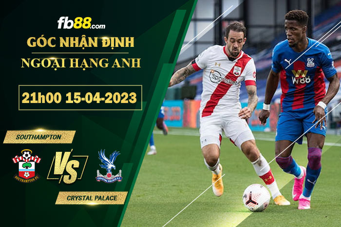 Fb88 soi kèo trận đấu Southampton vs Crystal Palace