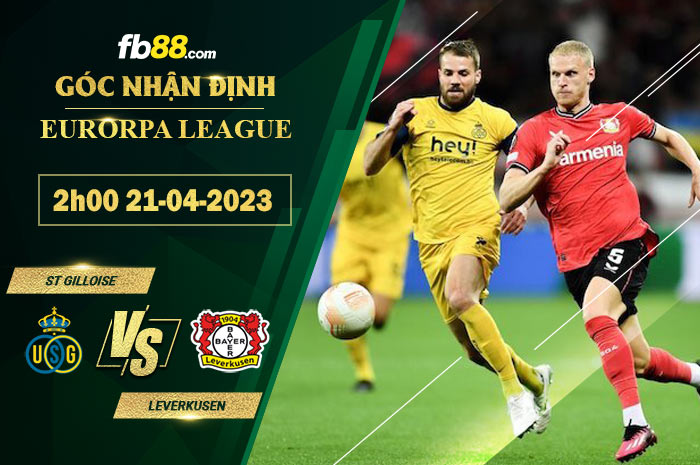 Fb88 soi kèo trận đấu St. Gilloise vs Leverkusen