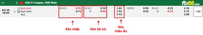 fb88-bảng kèo trận đấu Binh Dinh vs Nam Dinh