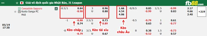 fb88-bảng kèo trận đấu Consadole Sapporo vs Kyoto Sanga