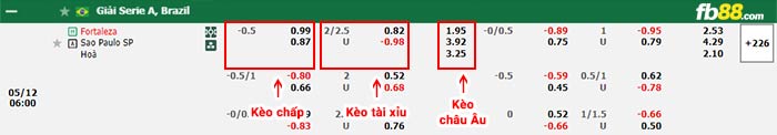 fb88-bảng kèo trận đấu Fortaleza vs Sao Paulo