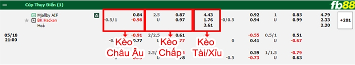 Fb88 bảng kèo trận đấu Mjallby vs Hacken