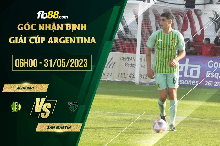 fb88-soi kèo Aldosivi vs San Martin