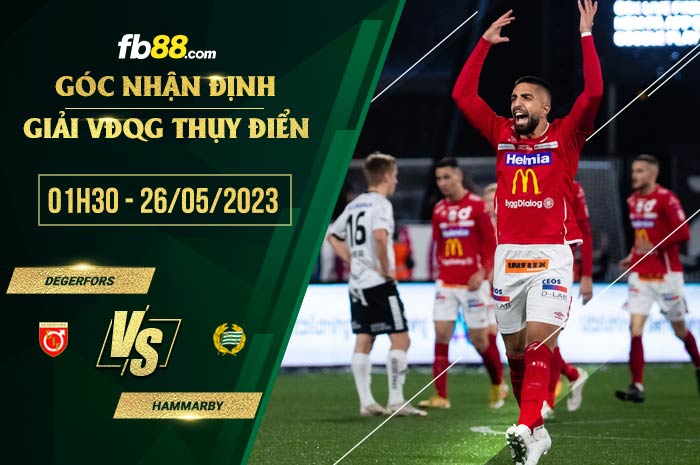 fb88-soi kèo Degerfors vs Hammarby