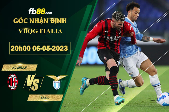 Fb88 soi kèo trận đấu AC Milan vs Lazio