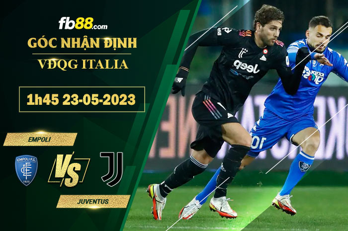 Fb88 soi kèo trận đấu Empoli vs Juventus