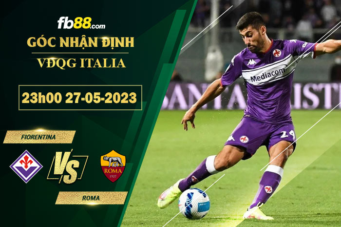 Fb88 soi kèo trận đấu Fiorentina vs Roma