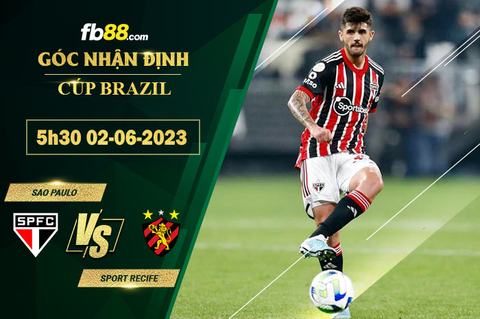 Fb88 soi kèo trận đấu Sao Paulo vs Sport Recife