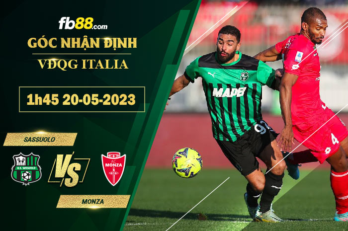 Fb88 soi kèo trận đấu Sassuolo vs Monza