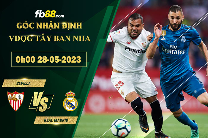 Fb88 soi kèo trận đấu Sevilla vs Real Madrid