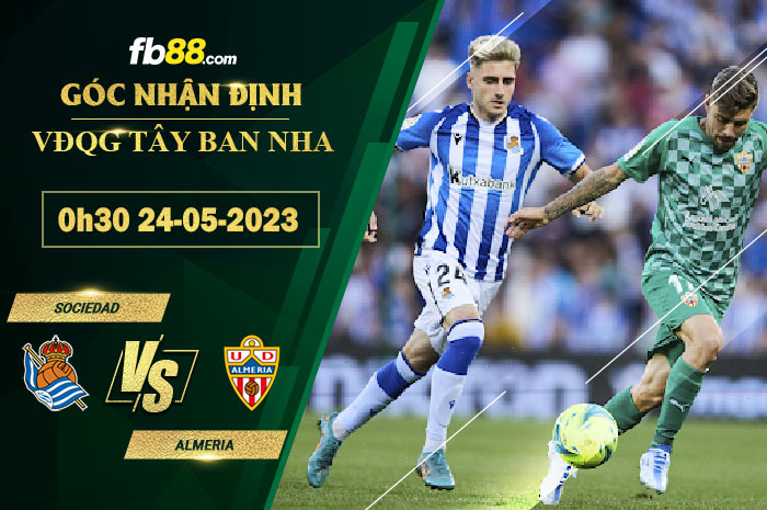 Fb88 soi kèo trận đấu Sociedad vs Almeria