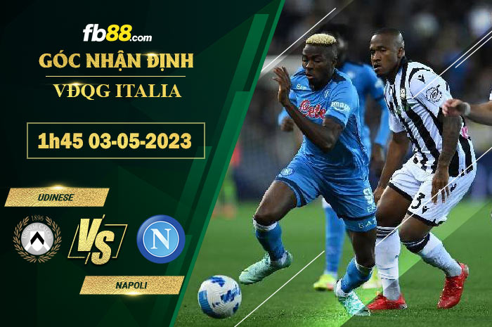 Fb88 soi kèo trận đấu Udinese vs Napoli