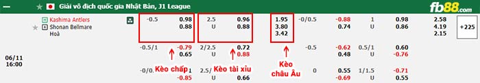 fb88-bảng kèo trận đấu Kashima Antlers vs Shonan Bellmare